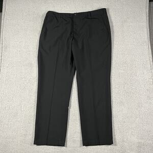 Bluffworks Dress Pants Mens 40x32 Black Stretch Relaxed Fit Original